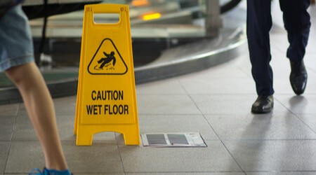 What is a slip and fall accident?